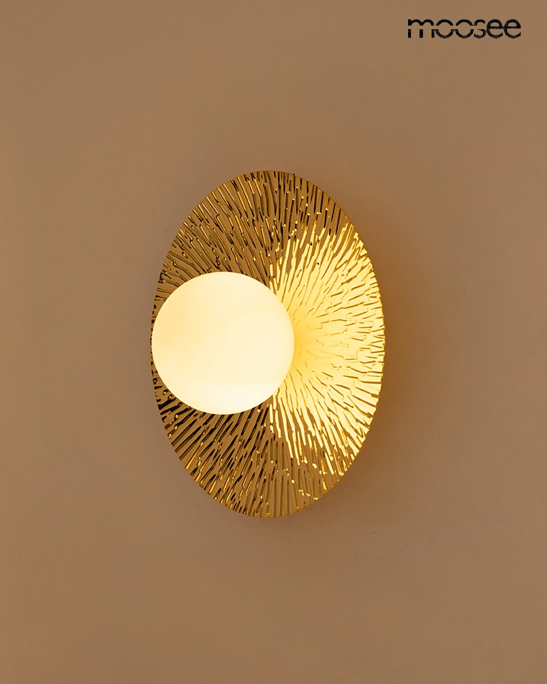 MOOSEE lampa ścienna SOUL 20 złota - obrazek 5