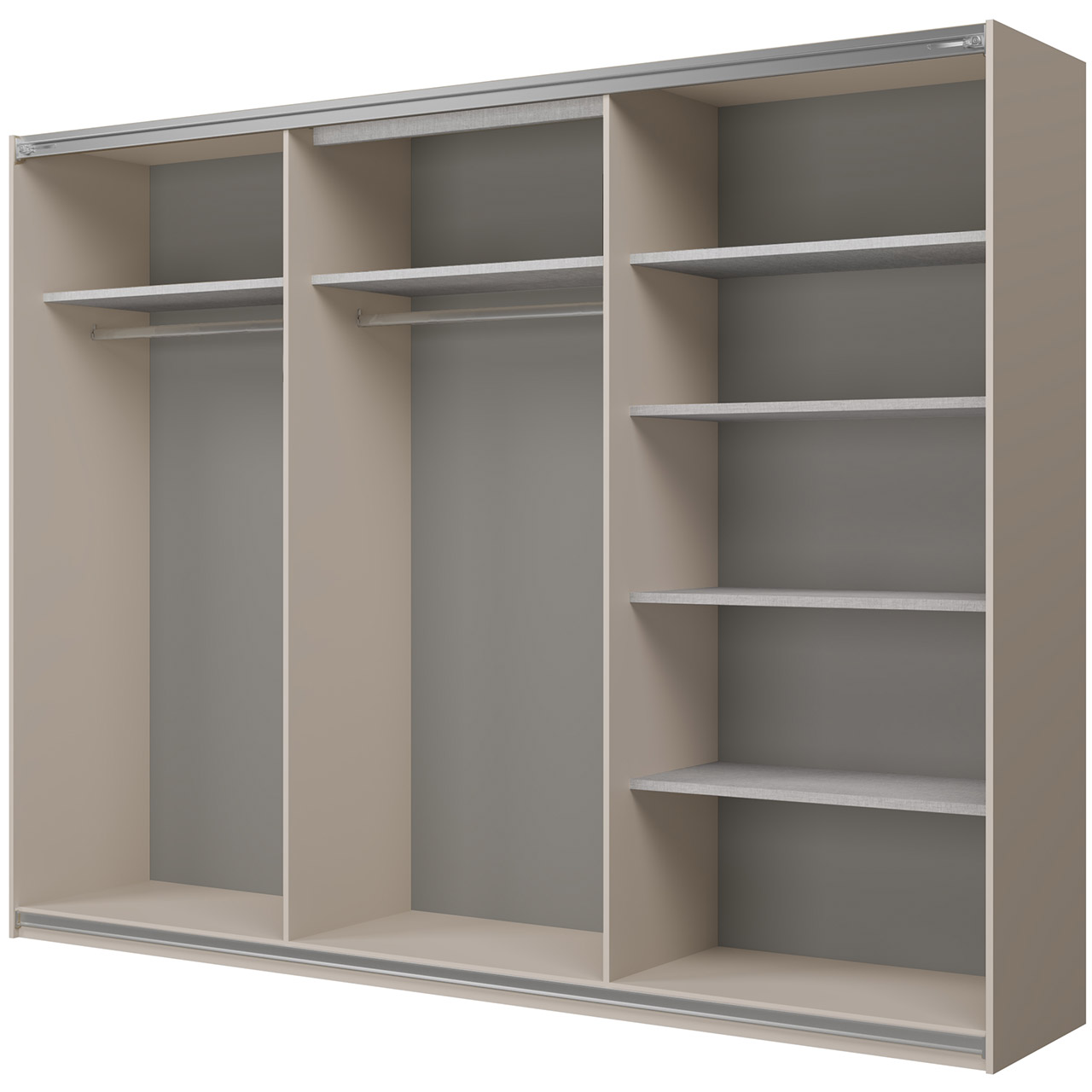 Szafa przesuwna 270 UBEC 69 kaszmir / congo - obrazek 3