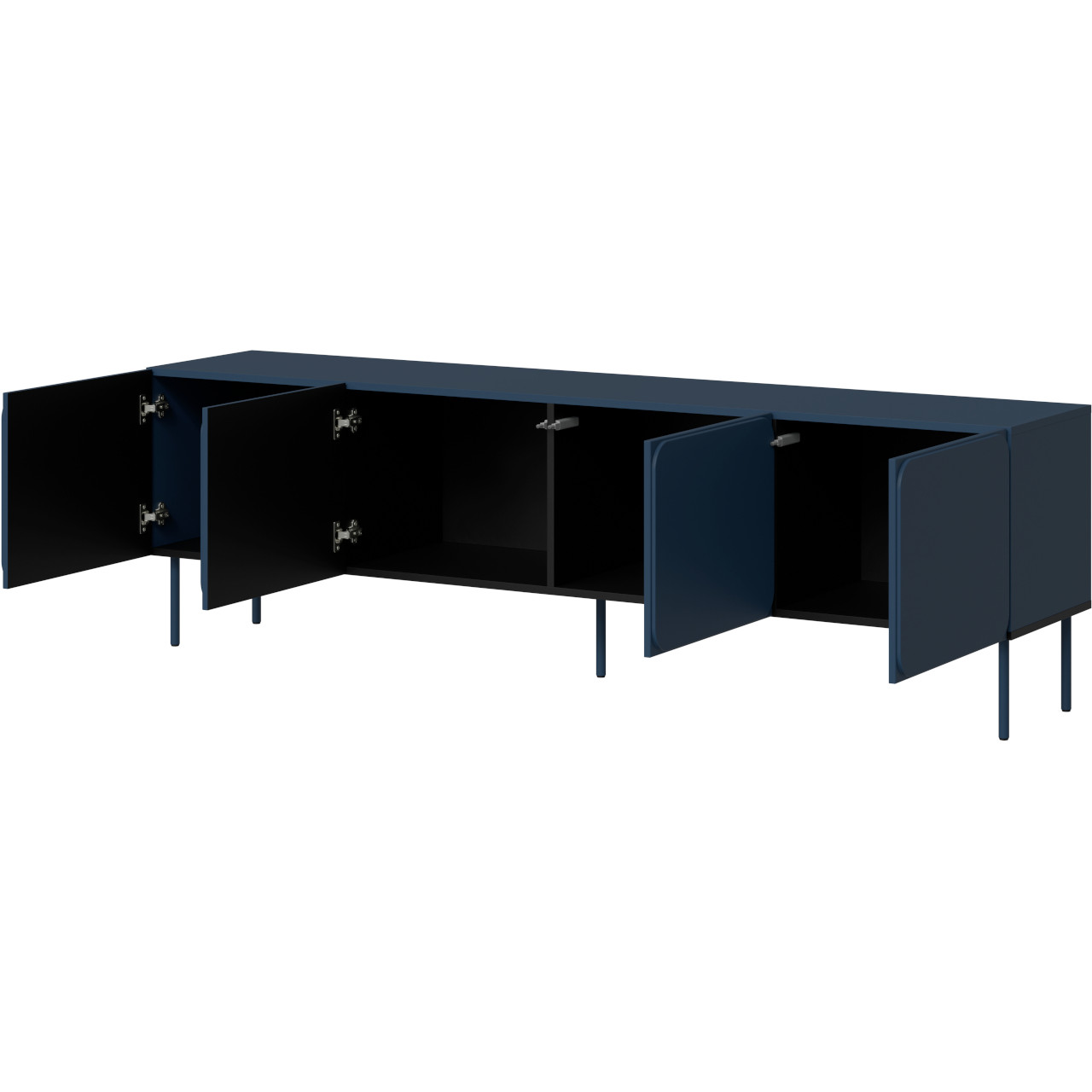 Komoda RTV VINCENT 200 4D indigo - obrazek 3