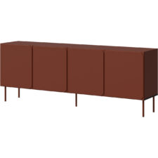 Komoda VINCENT 200 4D red tuscan