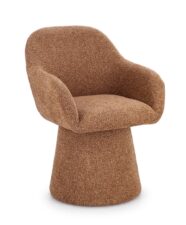 BIZZOTTO krzesło obrotowe ANTARA ARM brązowe