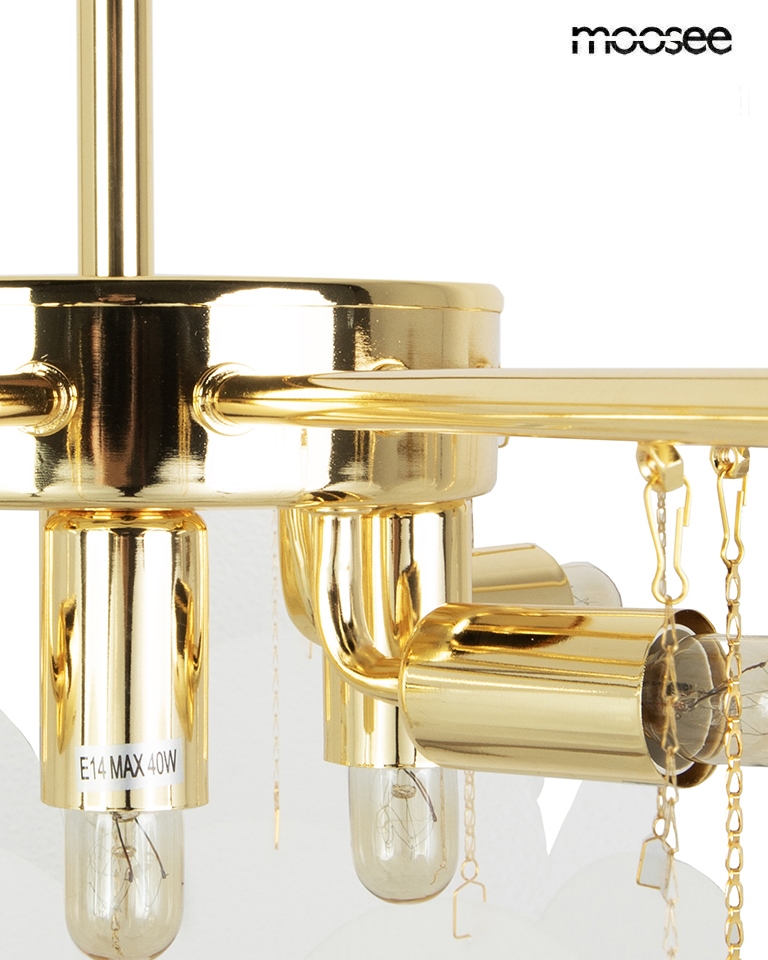 MOOSEE lampa wisząca SUONO 60 złota - obrazek 5