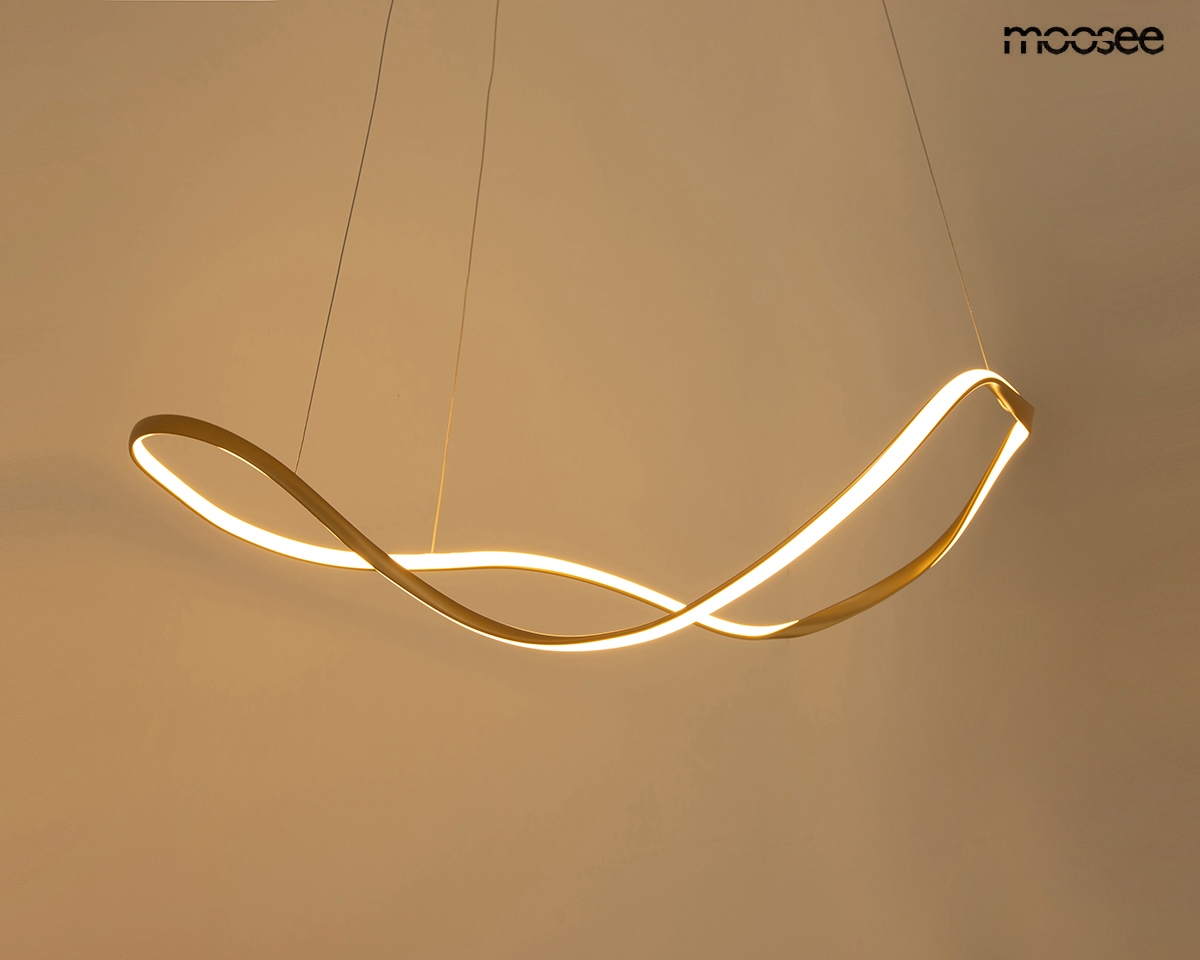 MOOSEE lampa wisząca WAVES 60 złota - obrazek 3