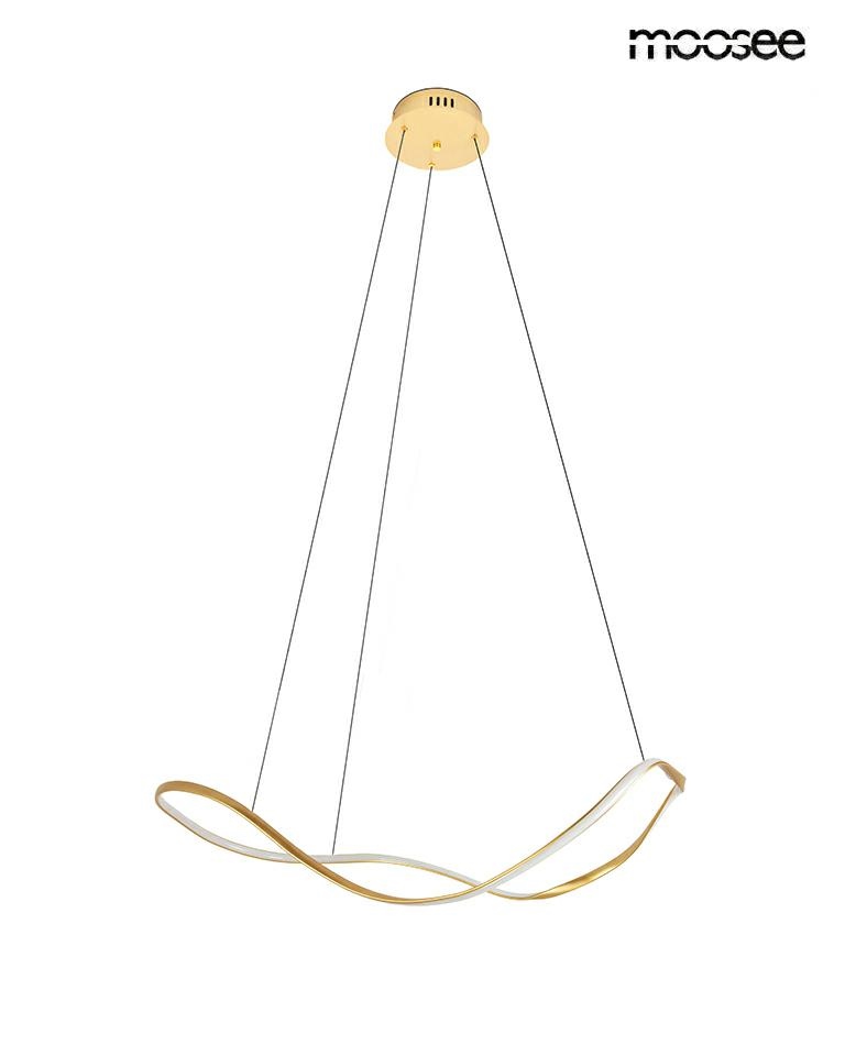 MOOSEE lampa wisząca WAVES 60 złota - obrazek 4