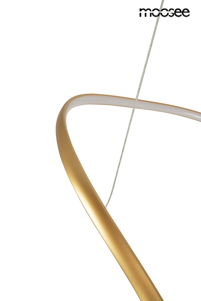 MOOSEE lampa wisząca WAVES 60 złota - obrazek 5