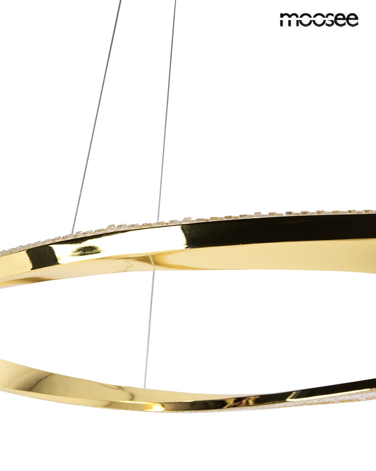 MOOSEE lampa wisząca ANILLO 2 złota - obrazek 4