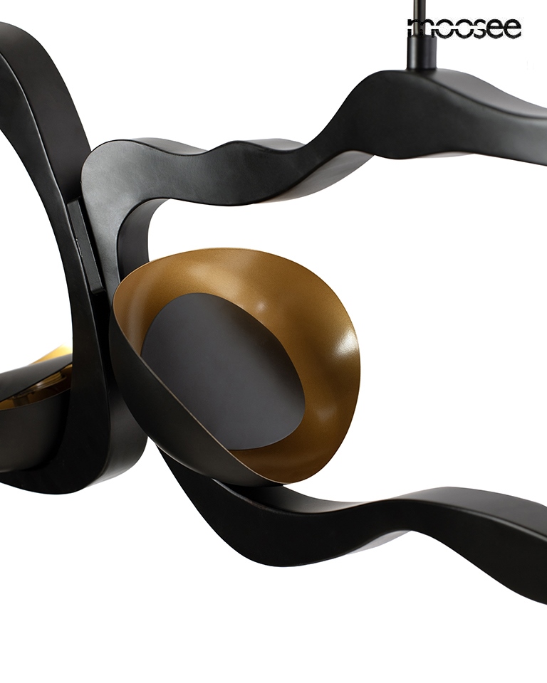 MOOSEE lampa wisząca TORRE czarna - obrazek 5