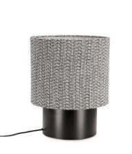 BIZZOTTO lampa stołowa VARUNI 39 czarna