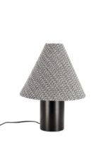 BIZZOTTO lampa stołowa VARUNI 41 czarna