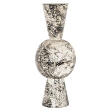 RICHMOND wazon FLORRY biały / czarny