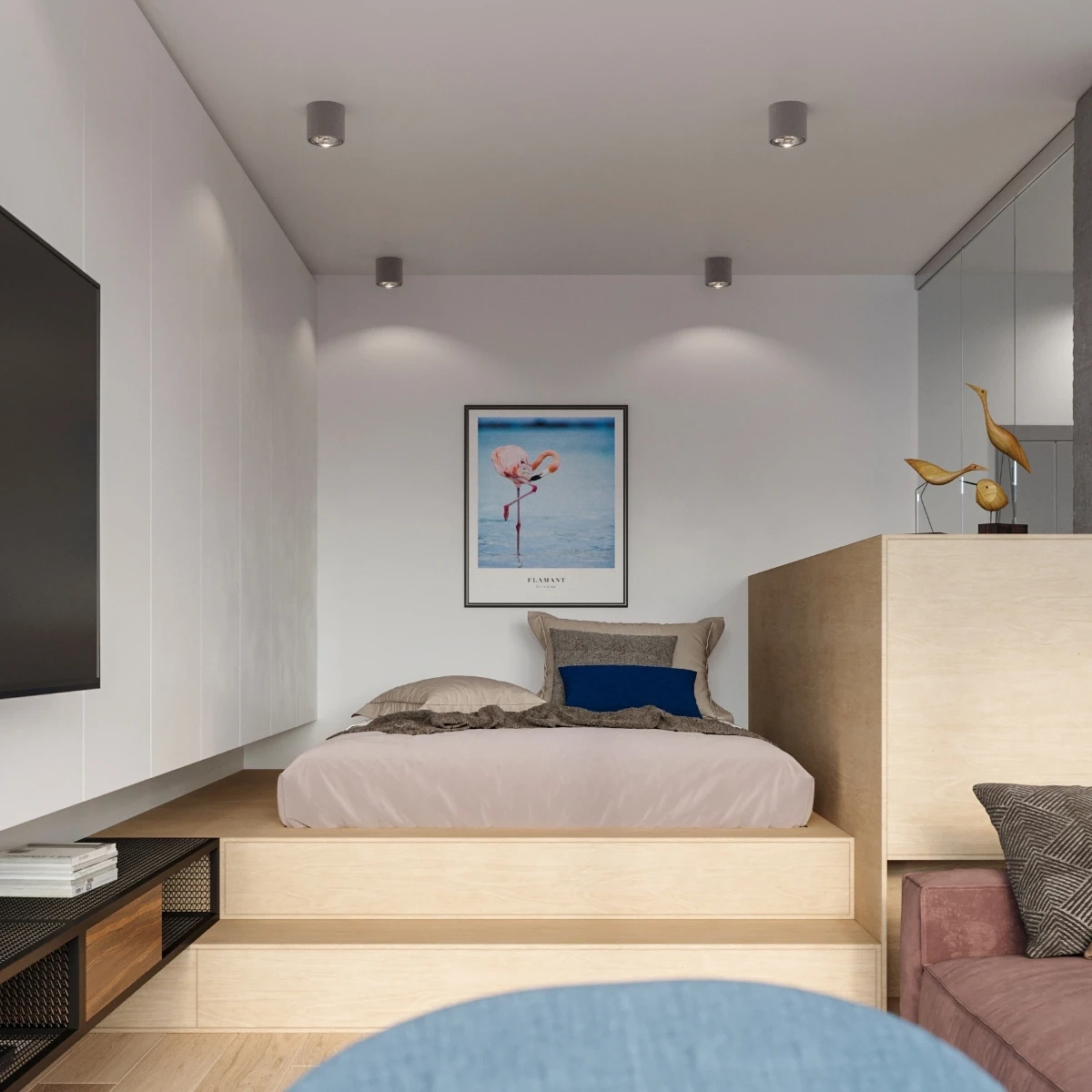 Plafon TIUBE szary - obrazek 4