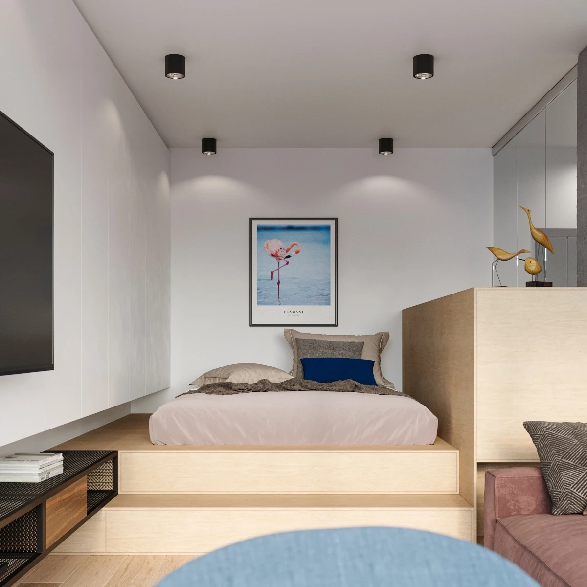 Plafon TIUBE czarny - obrazek 4