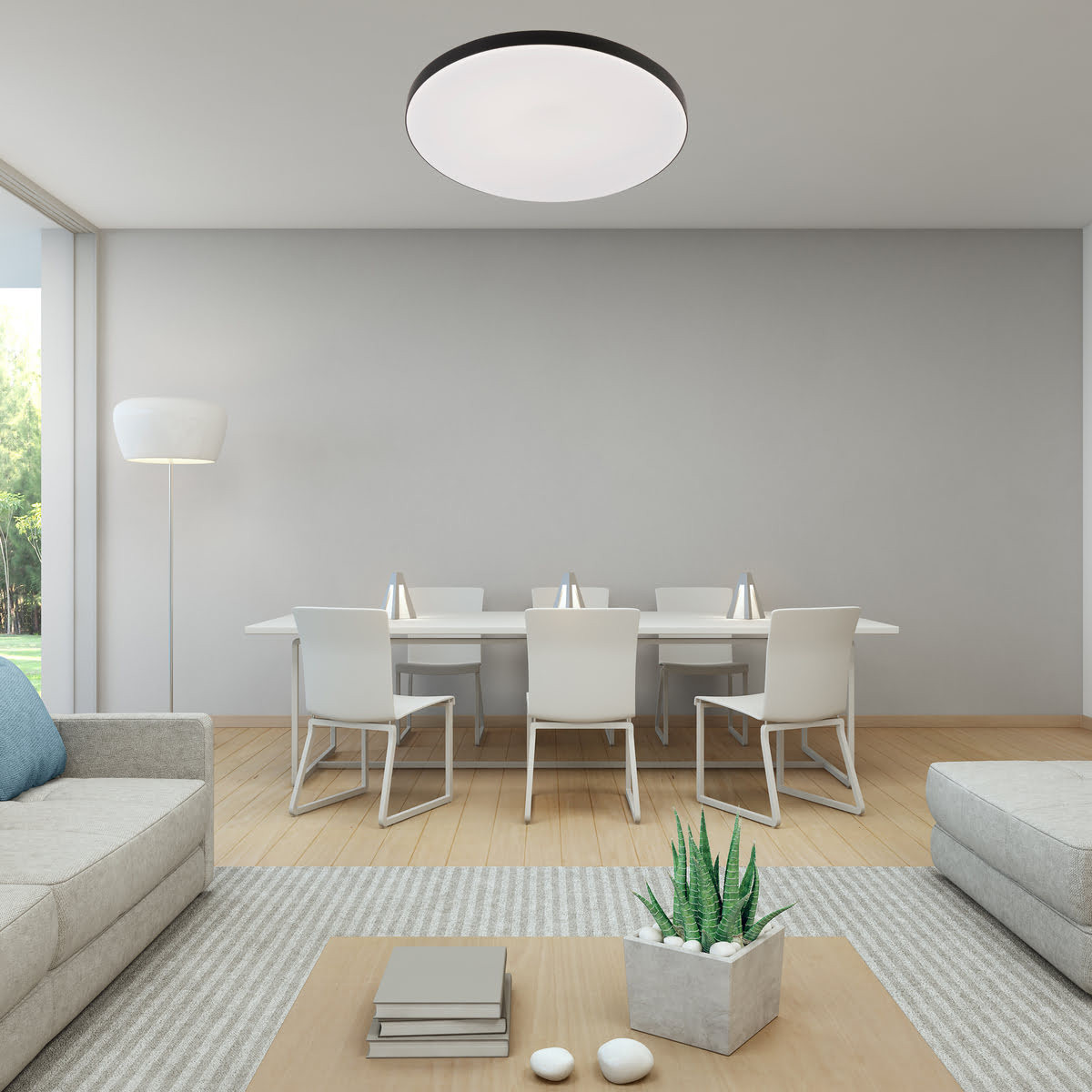 Plafon Babilon 38 cm czarny LED 4000K - obrazek 3