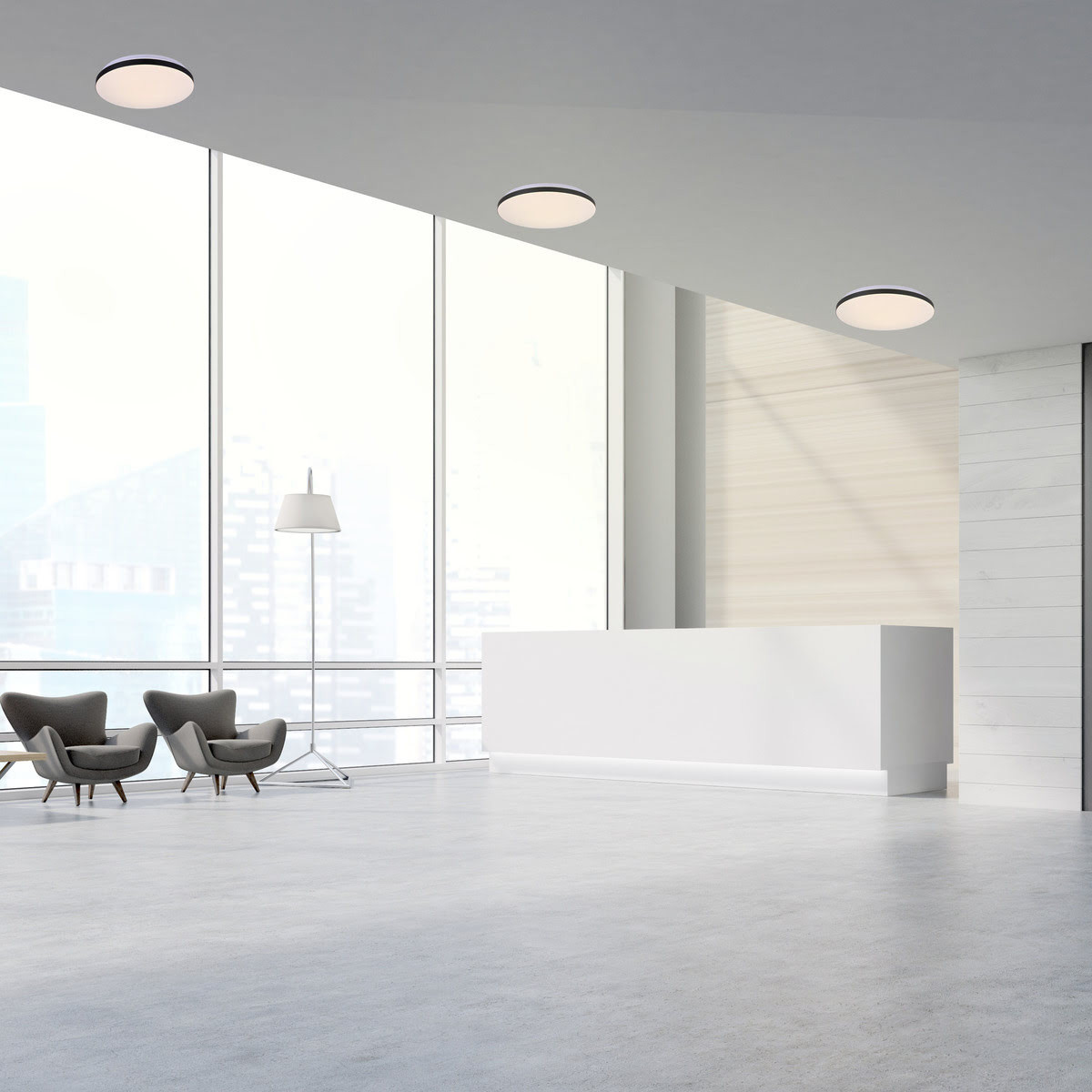 Plafon Babilon 38 cm czarny LED 4000K - obrazek 4