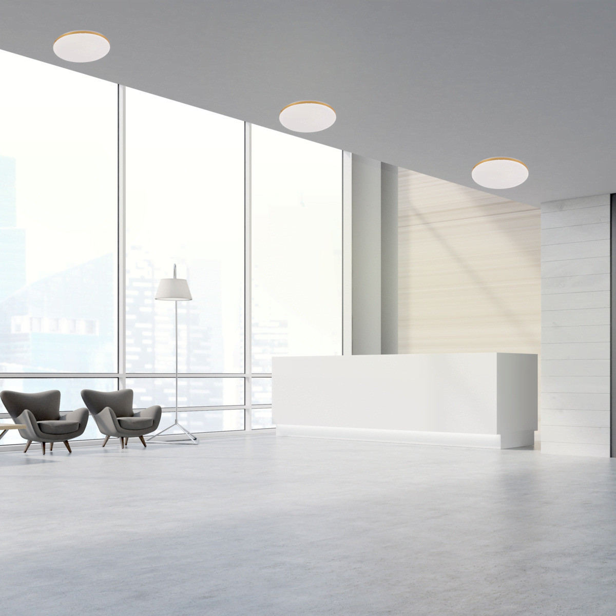 Plafon Babilon 33 cm złoty LED 4000K - obrazek 4