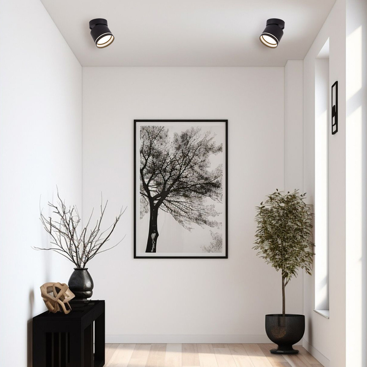 Oprawa natynkowa Kendal czarna GX53 - obrazek 4