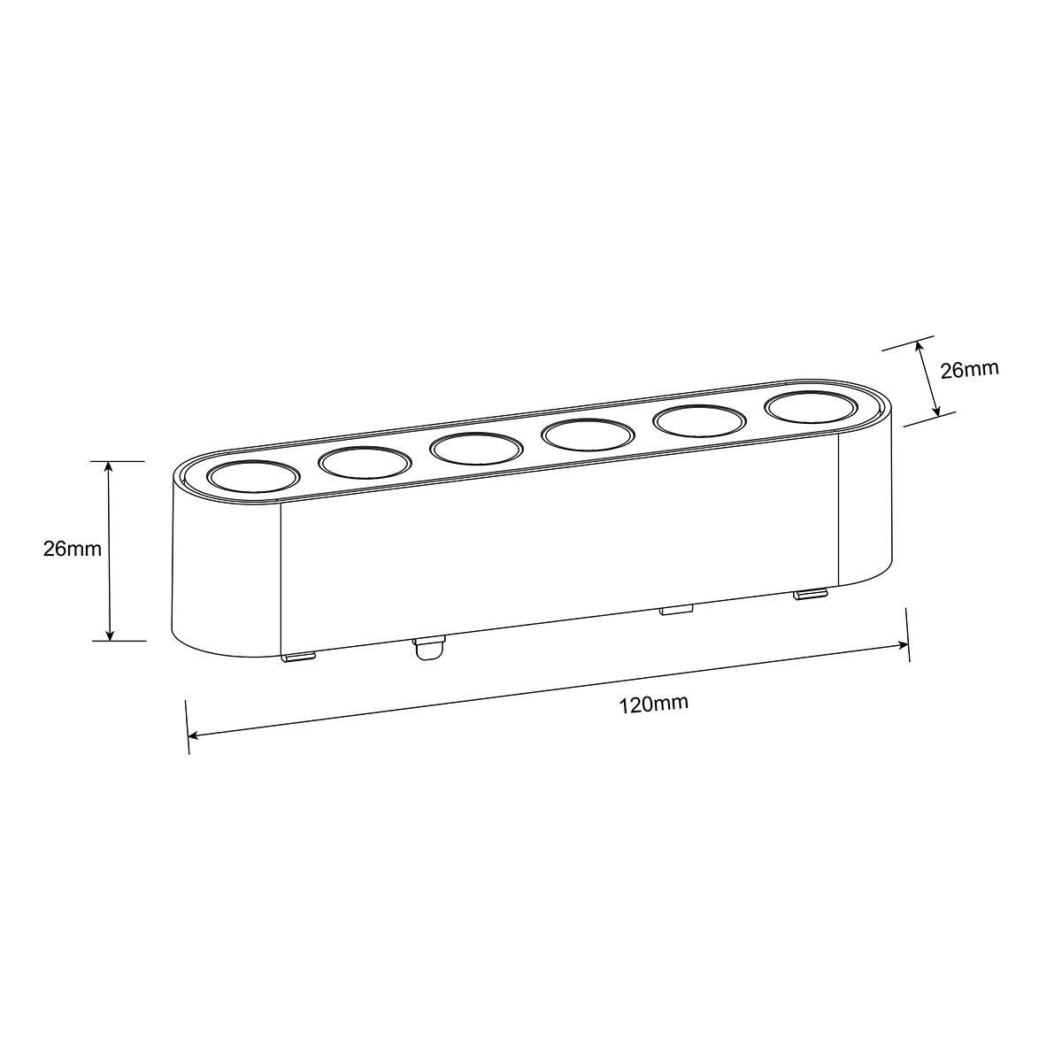 Reflektor Magnetic Slim Zing 6W LED 3000K czarny - obrazek 4