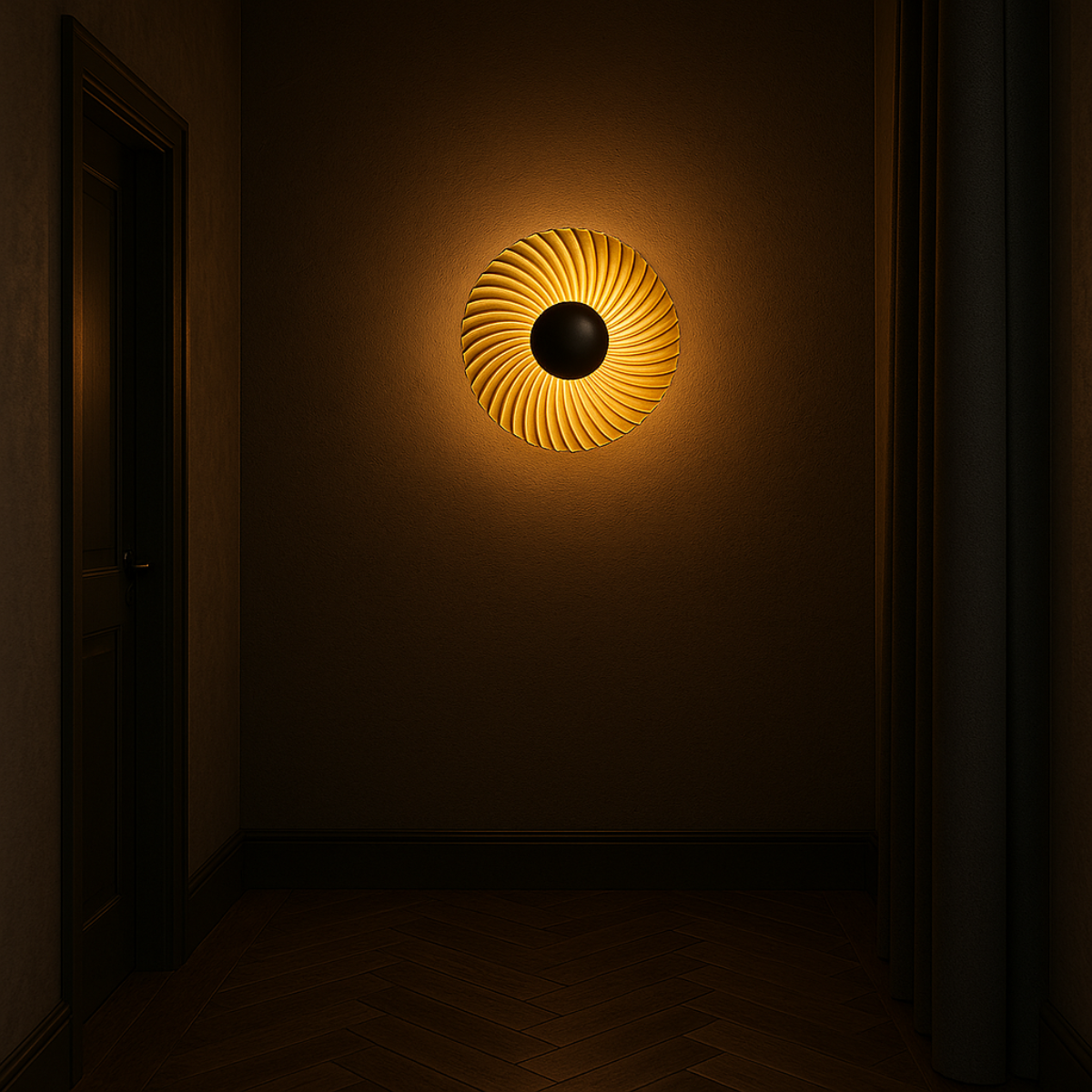 Kinkiet Sola czarny 1xG9 - obrazek 3