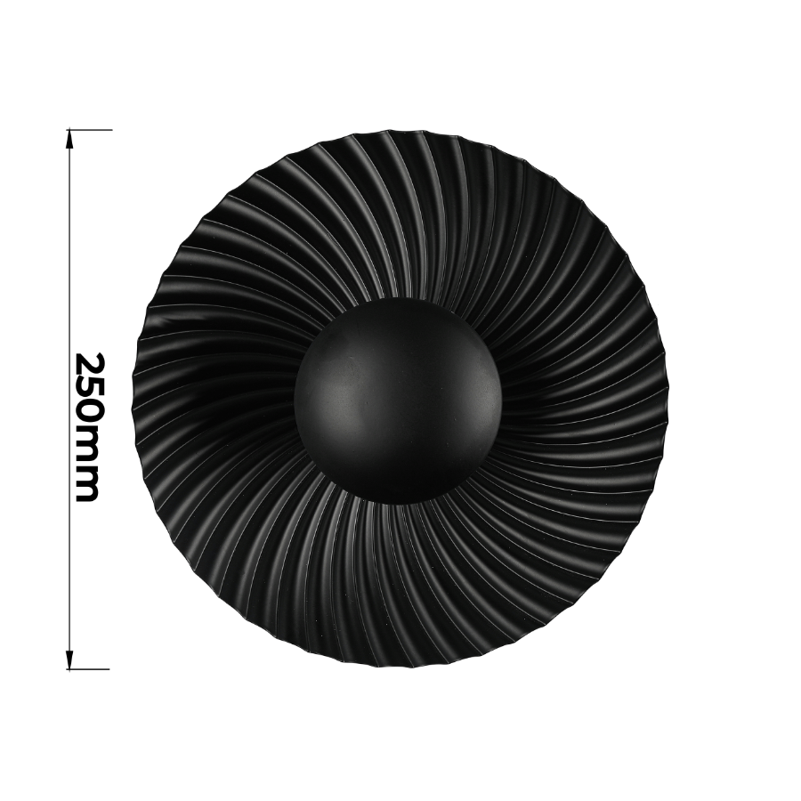Kinkiet Sola czarny 1xG9 - obrazek 7