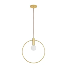 Lampa wisząca Bella złota 40 cm