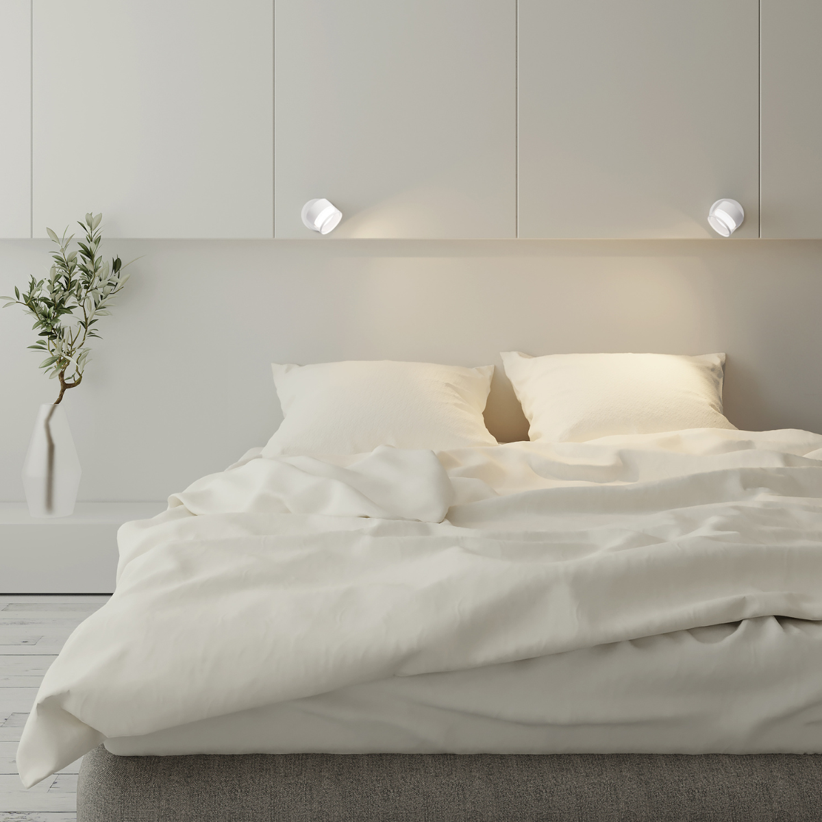 Spot Kendal 2 transparetny / biały GX53 - obrazek 3