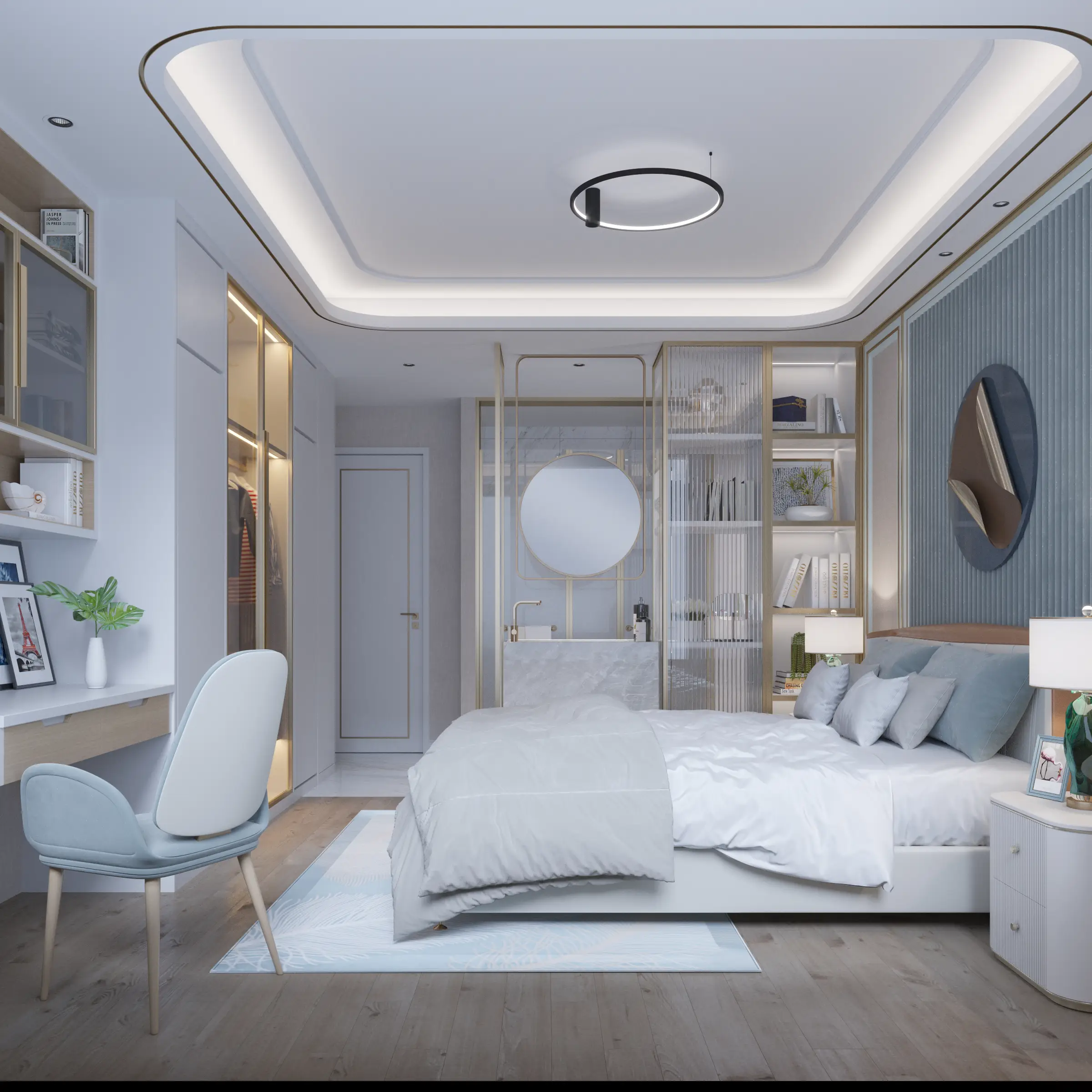 Plafon Ringa M 1xLED czarny CL0112-M-BK - obrazek 3