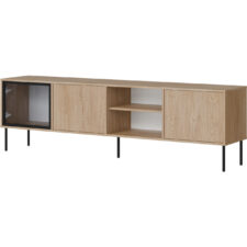 Komoda RTV ANDREA 200 3D dąb cremona