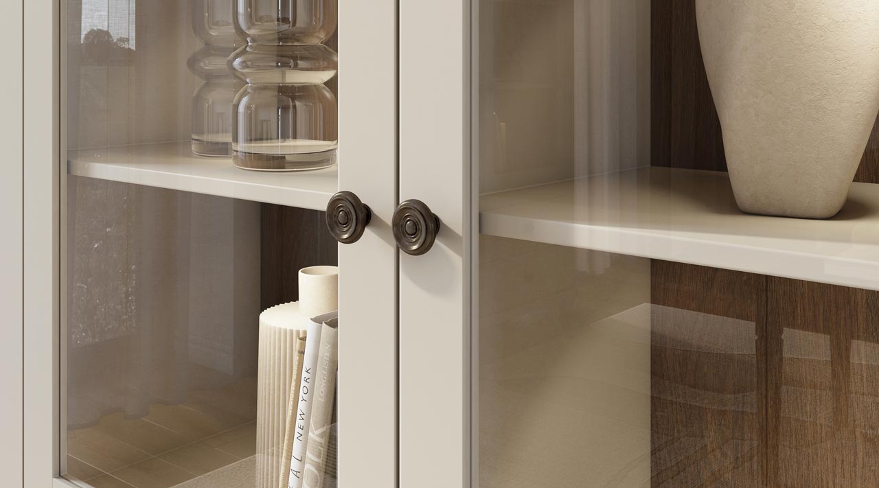 Witryna prawa TEVORA EV06 beż jasny / dąb dunin - obrazek 7