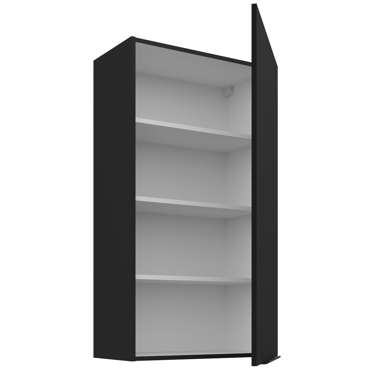 Szafka górna 60 SILVIA 65 czarny - obrazek 3