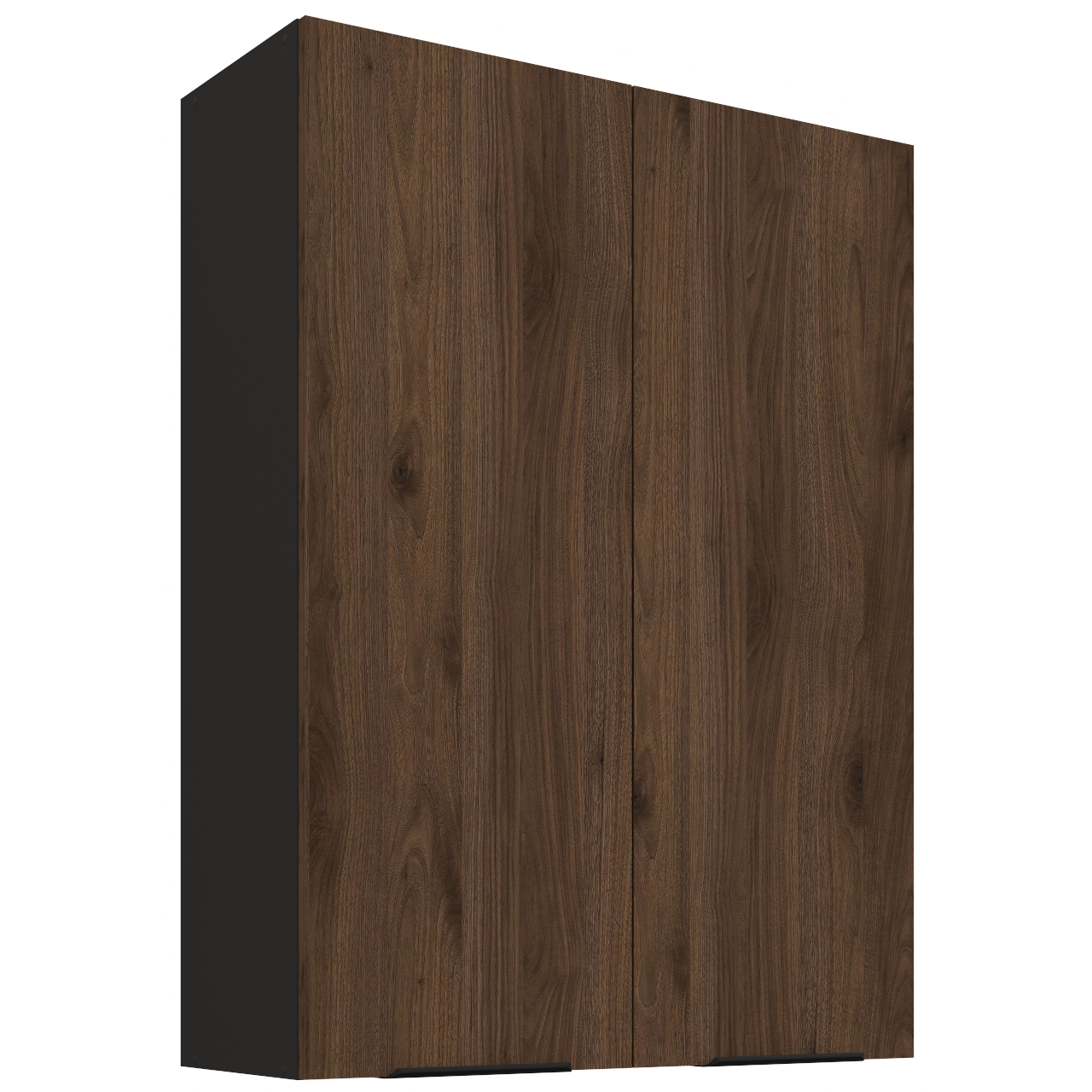 Szafka górna 80 SILVIA 63 czarny / orzech okapi