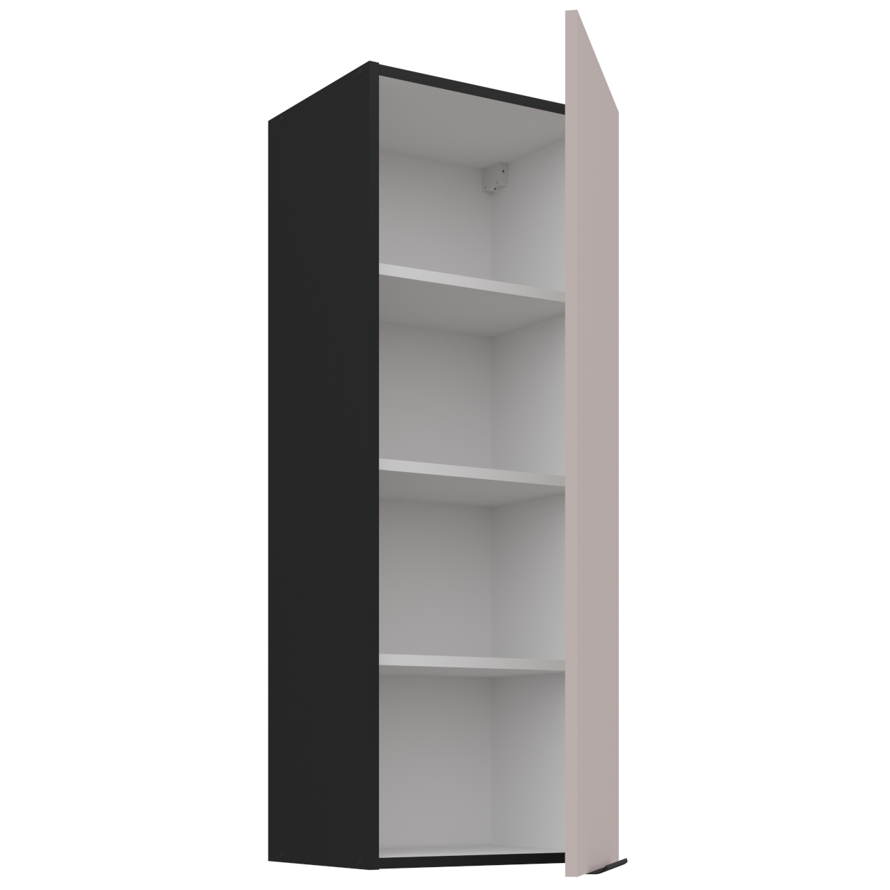 Szafka górna 40 SILVIA 70 czarny / kaszmir - obrazek 3