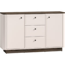 Komoda BORS 04 dąb windmill ciemny / kaszmir