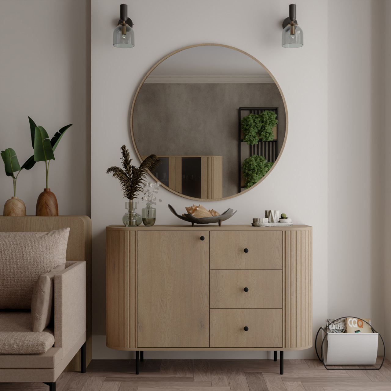 Komoda NARITA 03 dąb cremona - obrazek 6