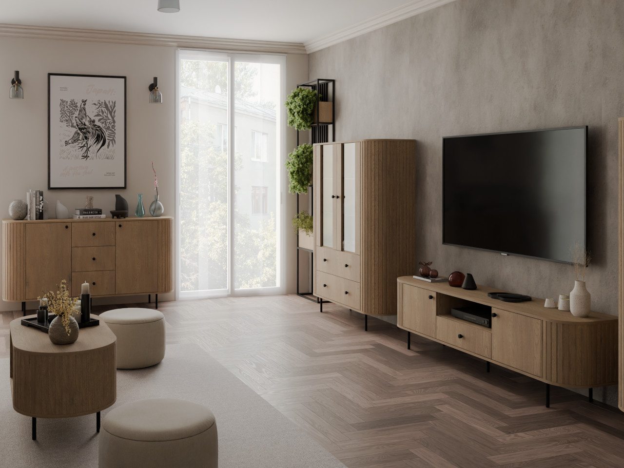 Lustro NARITA 08 dąb cremona - obrazek 7