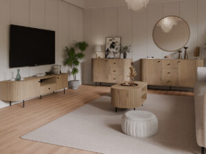 Meble do salonu NARITA 2 dąb cremona