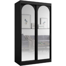 Szafa przesuwna 120 MOGI czarna