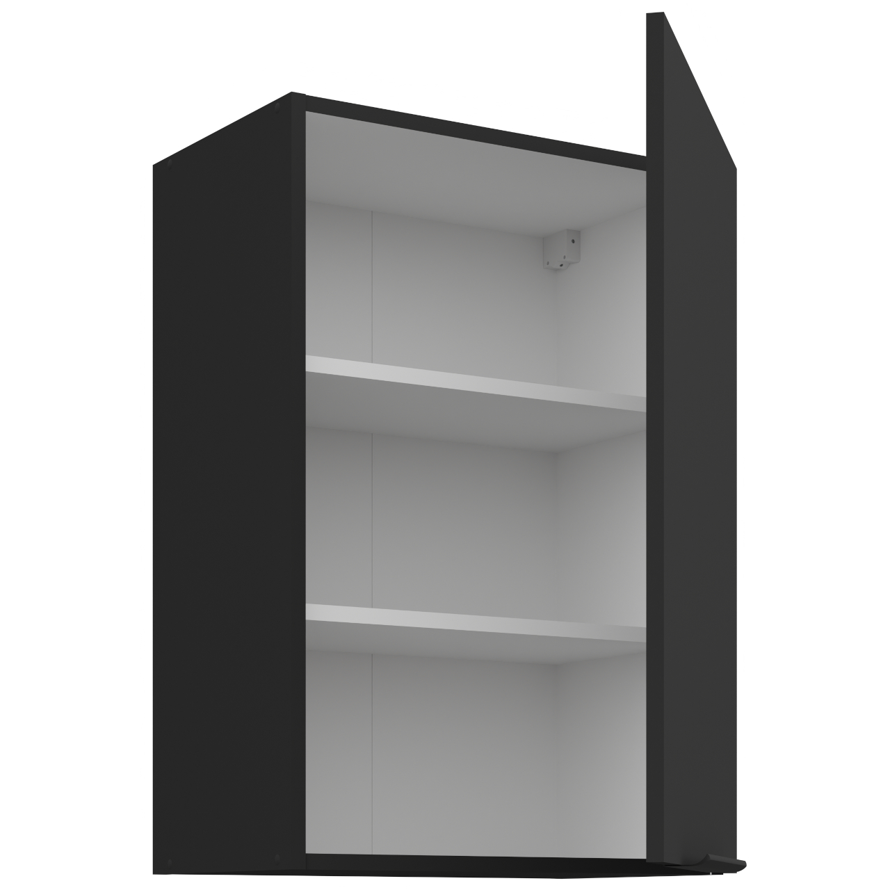 Szafka górna 50 ERIS 34 czarny mat / czarny - obrazek 3