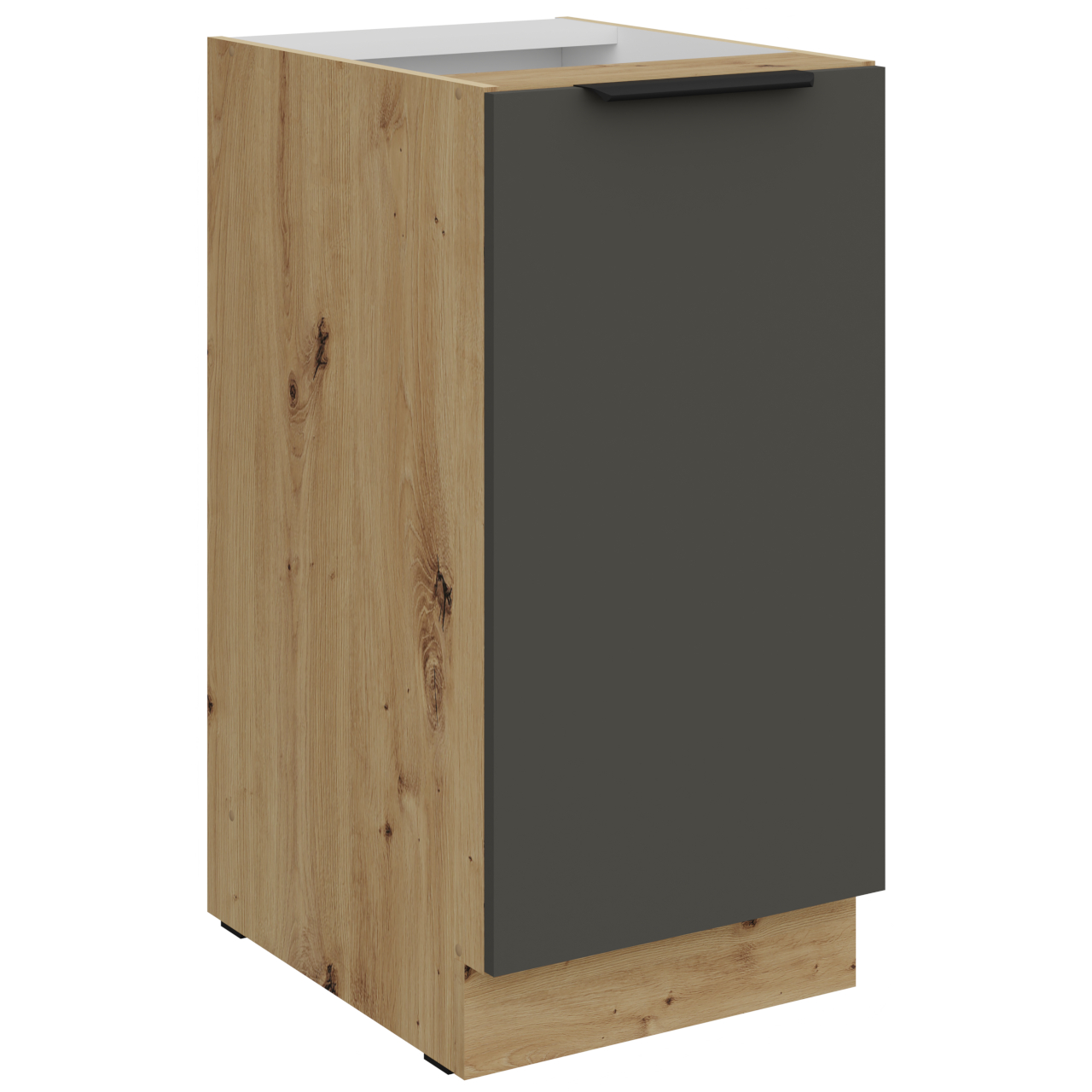 Szafka dolna 40 ERIS 12 dąb artisan / grafit