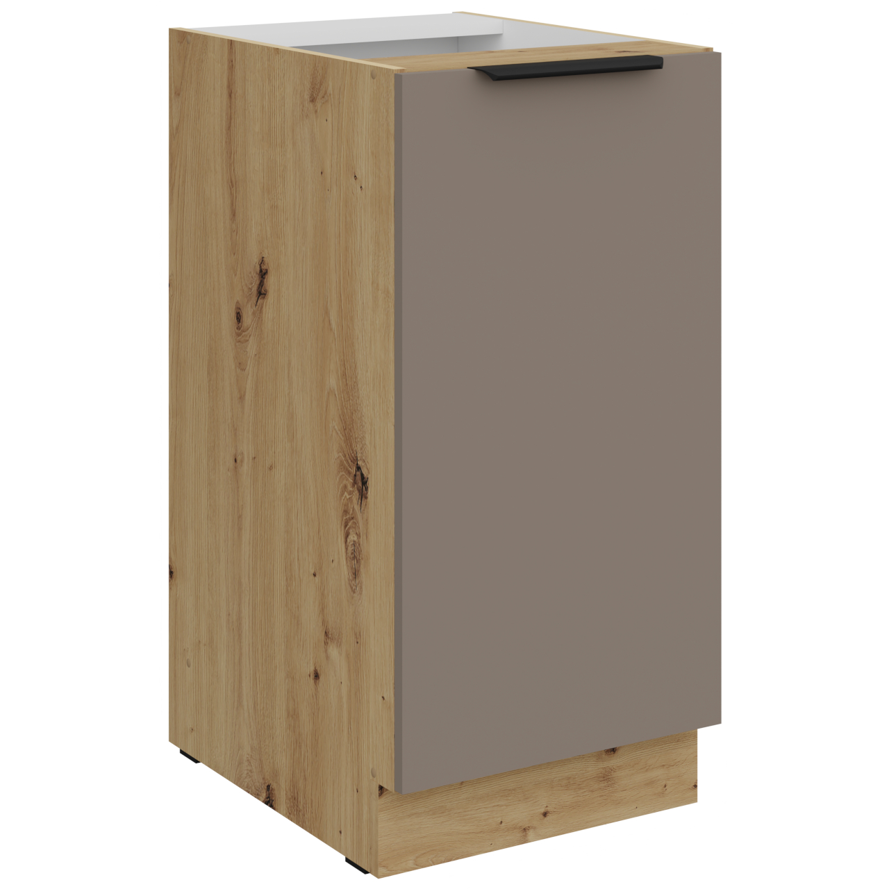 Szafka dolna 40 ERIS 12 dąb artisan / piaskowa szarość