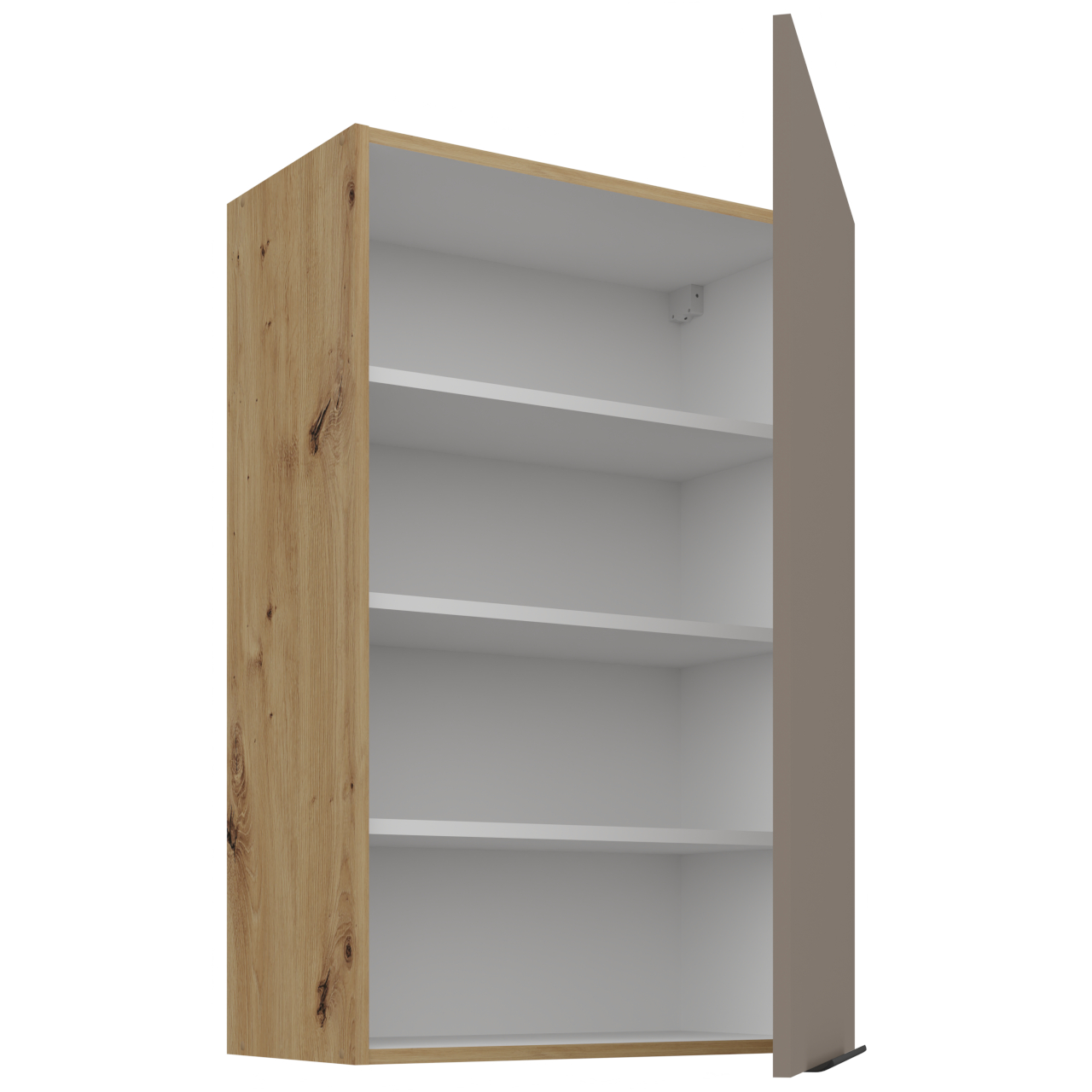 Szafka górna 60 ERIS 24 dąb artisan / piaskowa szarość - obrazek 3