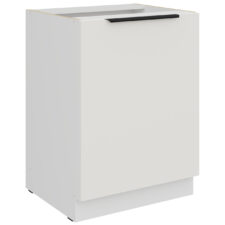 Szafka dolna 60 ERIS 06 biały / biały mat