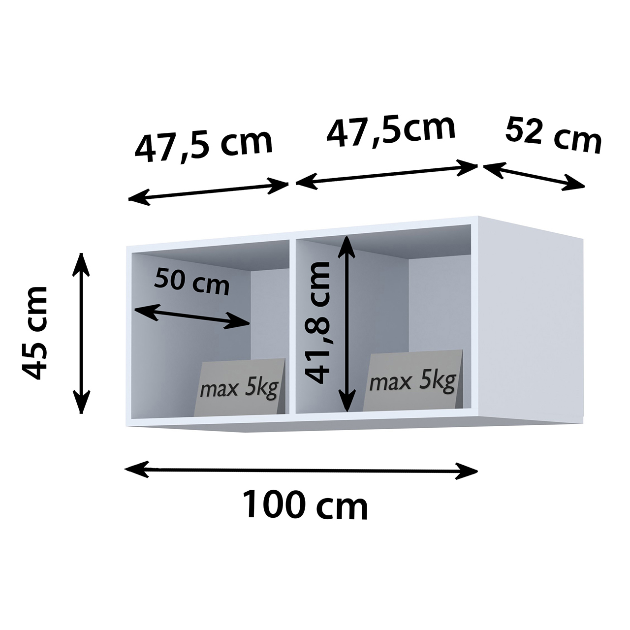 Nadstawka do szafy CABO 100 artisan - obrazek 3