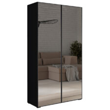 Szafa z lustrem CABO 2L 100 czarna