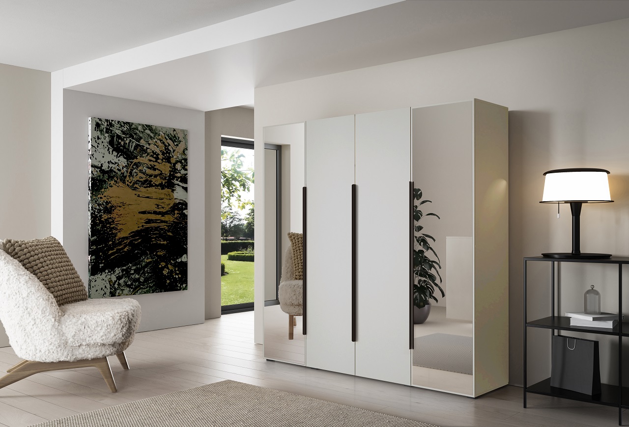 Szafa z lustrem CABO 2L 200 kaszmir - obrazek 5