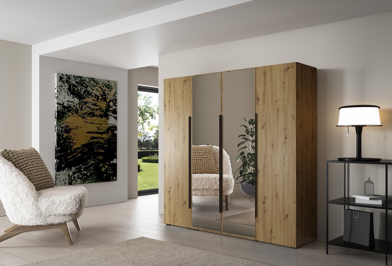 Szafa z lustrem CABO 2L 200 artisan - obrazek 6