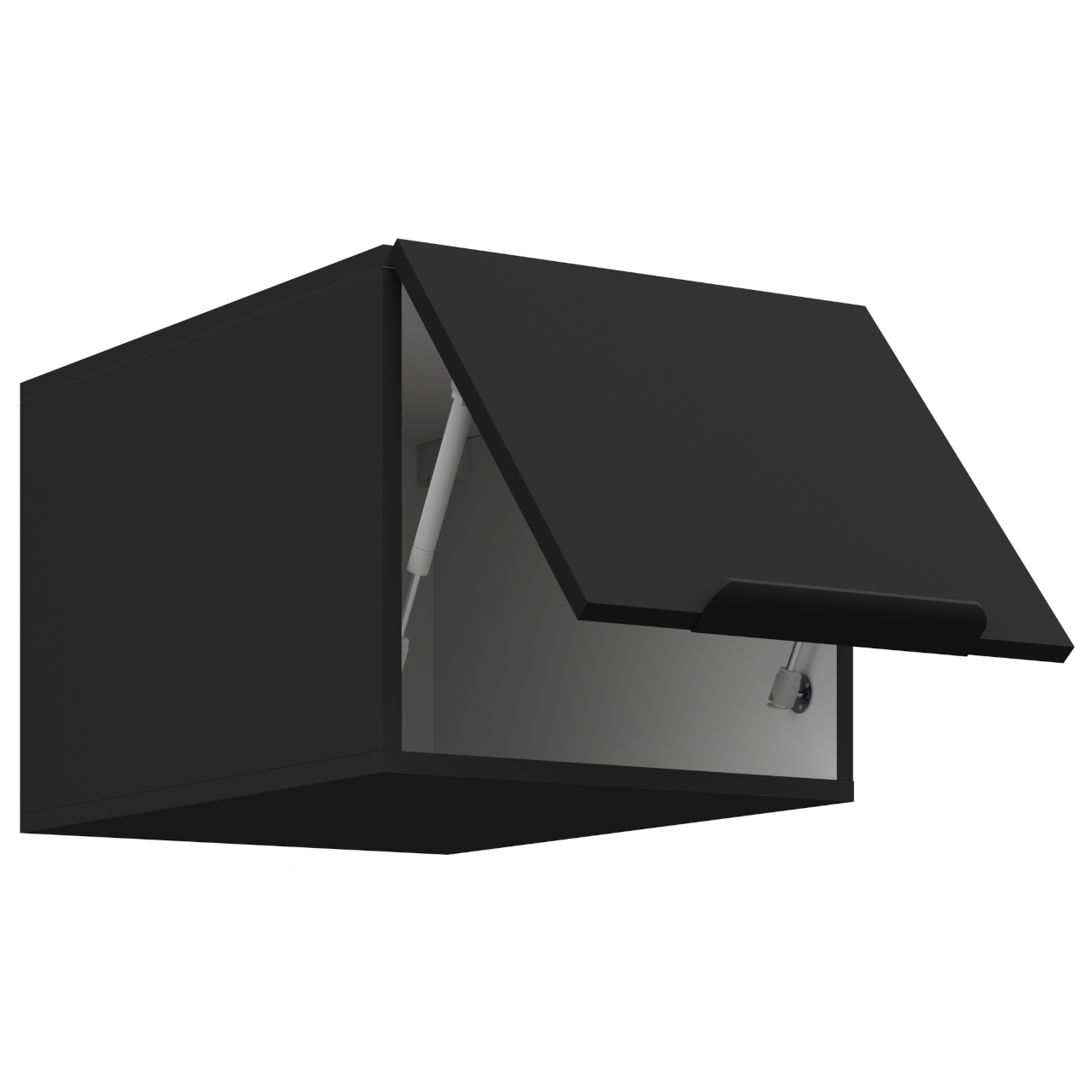 Szafka górna 40 ERIS 40 czarny mat / czarny - obrazek 3