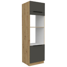 Słupek kuchenny 60 ERIS 52 dąb artisan / grafit