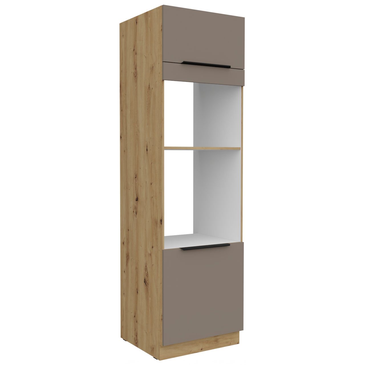 Słupek kuchenny 60 ERIS 52 dąb artisan / piaskowa szarość