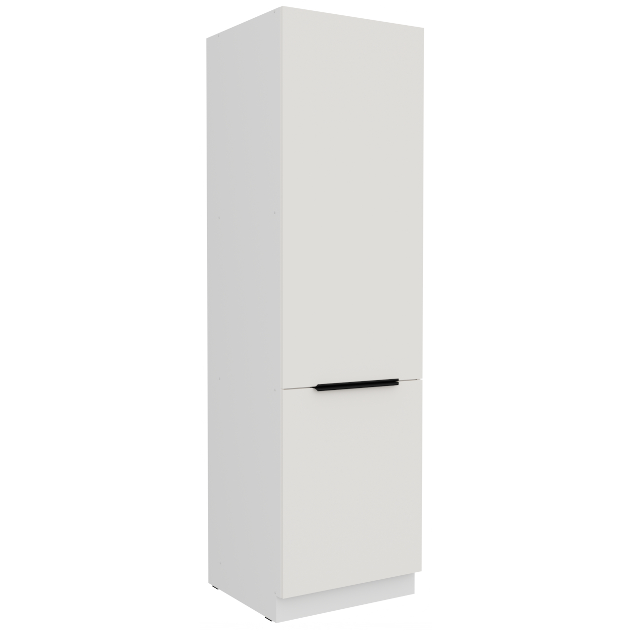 Słupek kuchenny 60 ERIS 47 biały / biały mat