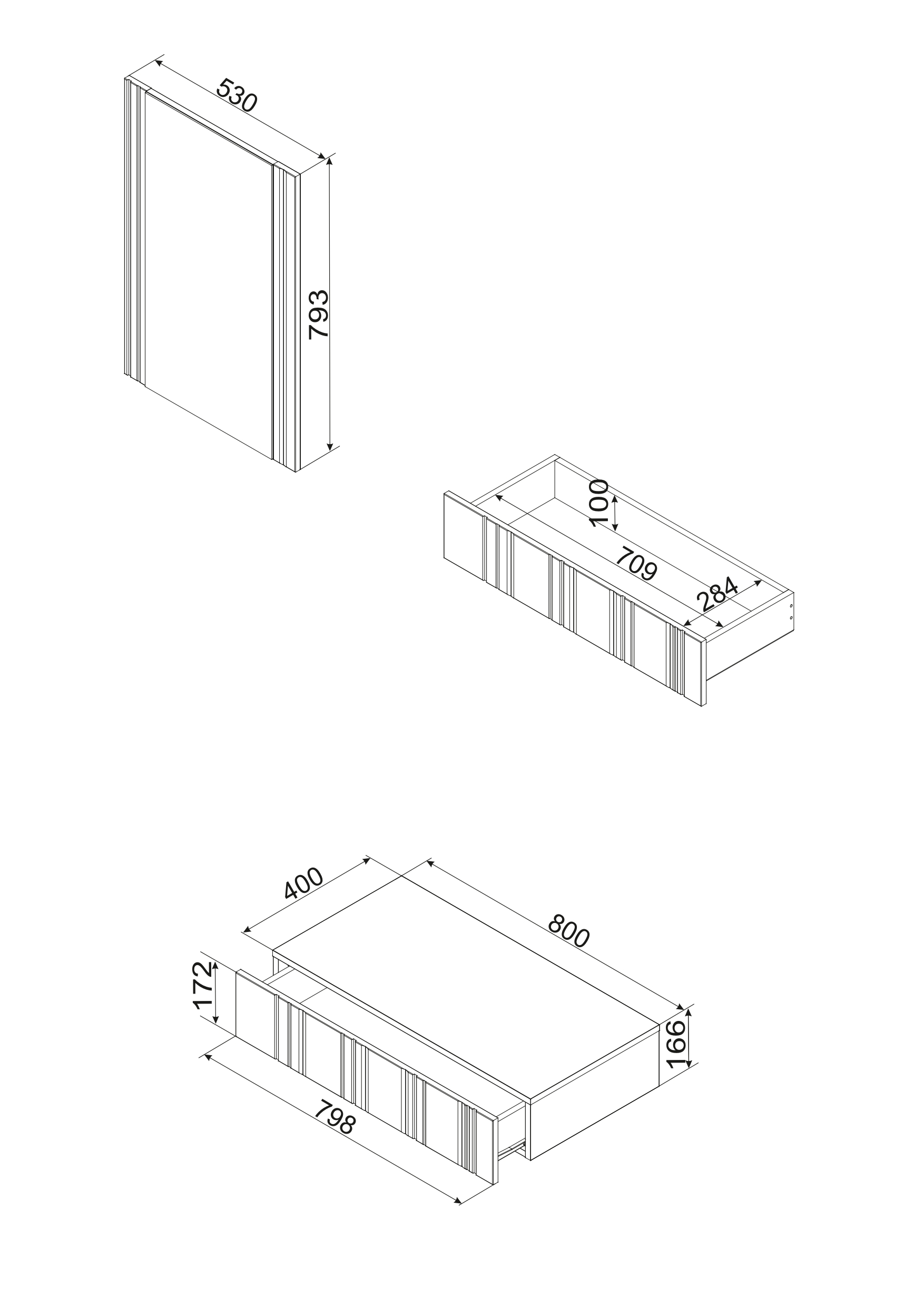 ISLA toaletka czarny mat ( 1 szt.=1 p. ) - obrazek 5